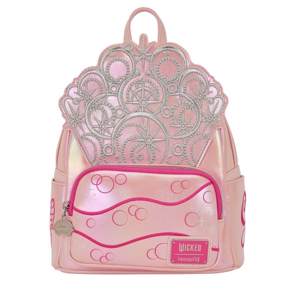 Loungefly Wicked For Good Glinda Cosplay Mini Backpack NWT
